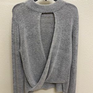 Vici sweater with open back